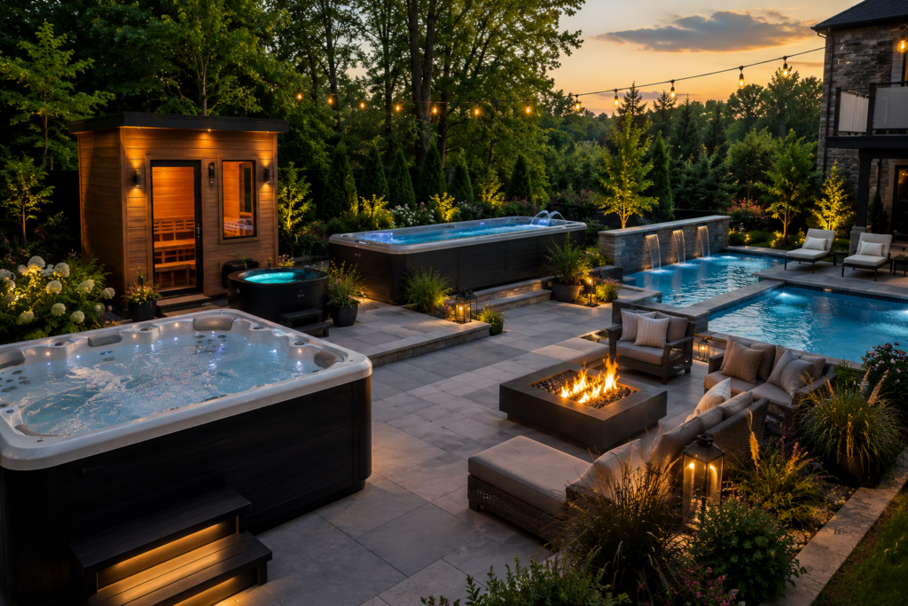backyard oasis