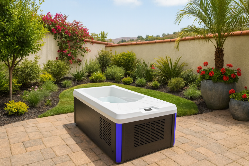 chill tub pro with scenery